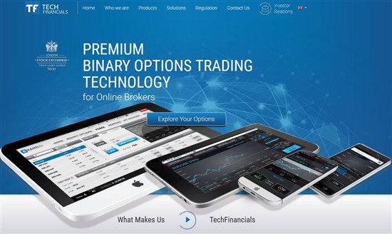 Торговая платформа TechFinancials для бинарных опционов